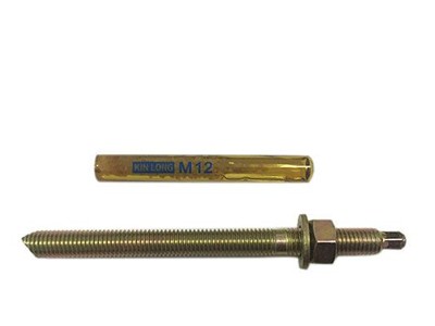 优选化学锚栓套装\COS-D-12P\M12X160\5.8级钢\电镀锌