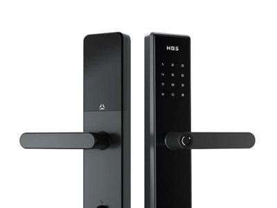 海贝斯指纹锁\TB2301\\\曜石黑